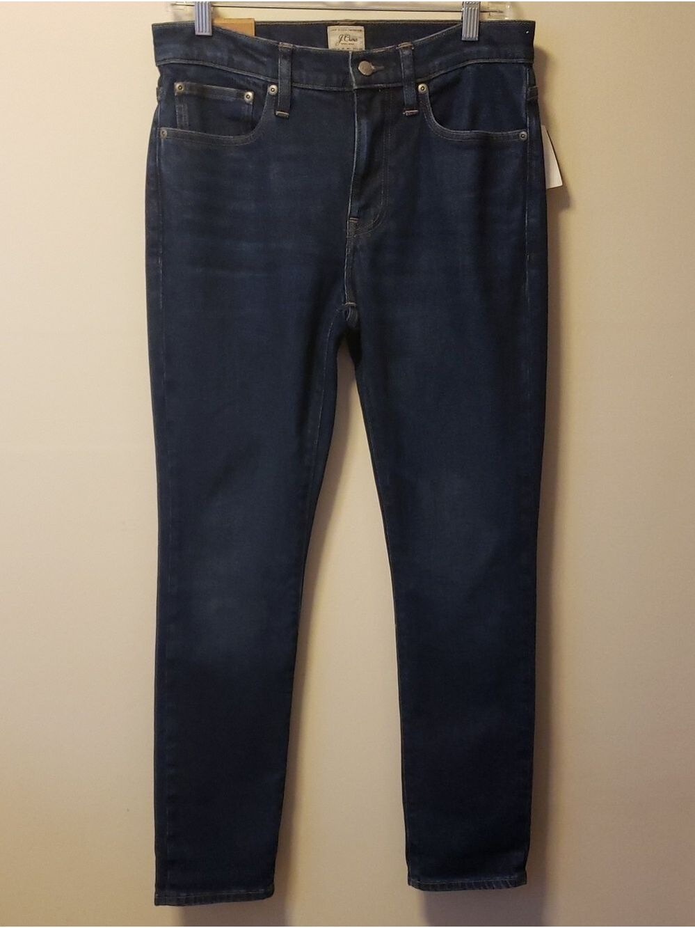 NWT J. Crew Dark 250 Slim Indigo Jeans for Men 31x30